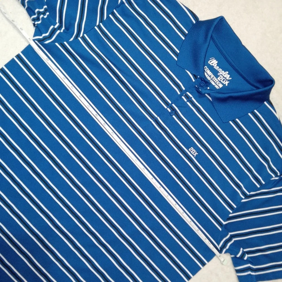 Wrangler 20X Competition Advanced Comfort Shortsleeve Polo size L - Picture 3 of 9